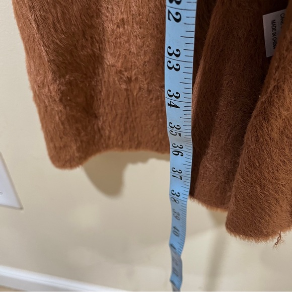 NWT Anthropologie Honey Amadi Nancy Eyelash Open Front Cardigan XS - Picture 5 of 6